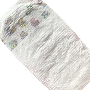 Vintage Huggies Size 3 Ultratrim 1993 USA Diapers Beach Teddy Bear Plastic Print